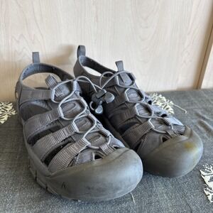 Keen Newport H2 Men's Size 13 Gray on Gray Waterproof Sport Sandals Outdoor